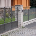 Umělecké  kovářství Kotalík, vjezdová brána a plot, hotová zakázka