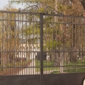 Zrestaurovaná brána zámeckého parku Liblín