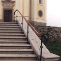 Kované zábradlí kostel sv. Jana Křtitele a Panny Marie Karmelské, Maková hora